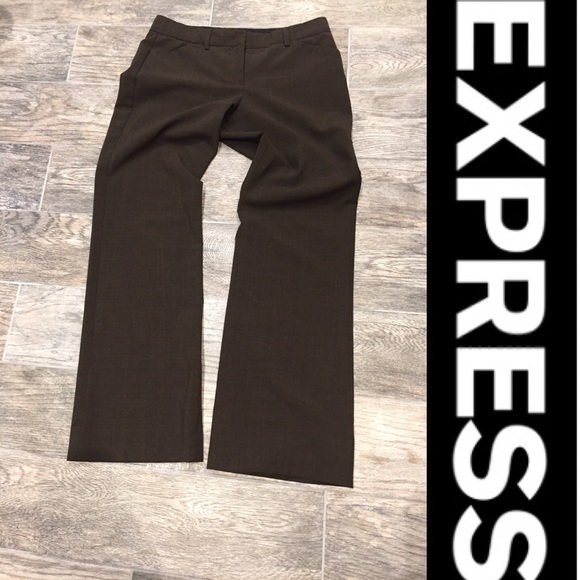 Express Pants - Express Editor Pant in Brown